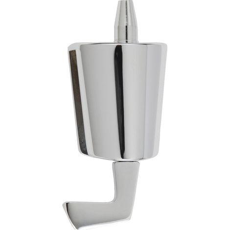 Stremler Serie 1446 Cerradero Cromo Mate para Puerta de Vidrio