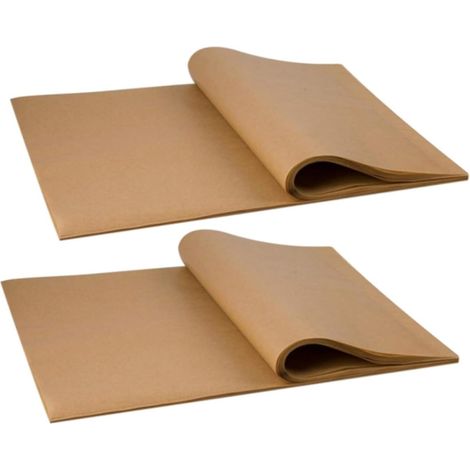 100 feuilles de papier sulfurisé antiadhésif pour la cuisson, les grillades, les pâtes et les biscuits (1/5)