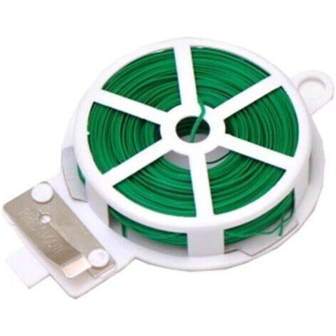 50m Multipurpose Metal Fastening Ties Kitchen DIY Ties Food Bag Freezer Bag Tie Strips 1pc Green (1/4)