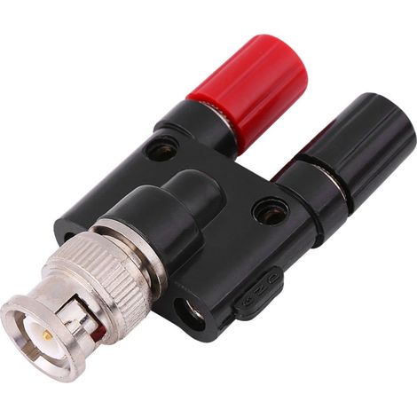 Adaptateur Hantek Professional HT311 BNC vers fiche banane 4 mm pour oscilloscope (1/5)