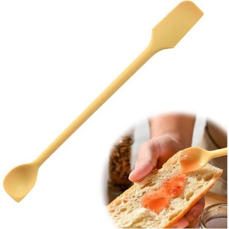 Spatule en Silicone - Ulisem - Double Tête - Résistante à la Chaleur - Antiadhésive (1/5)