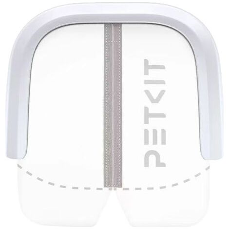 Cortina magnética a prueba de polvo PETKIT, para máximo 2 cajas de arena autolimpiables, reduce las salpicaduras de arena. (1/4)