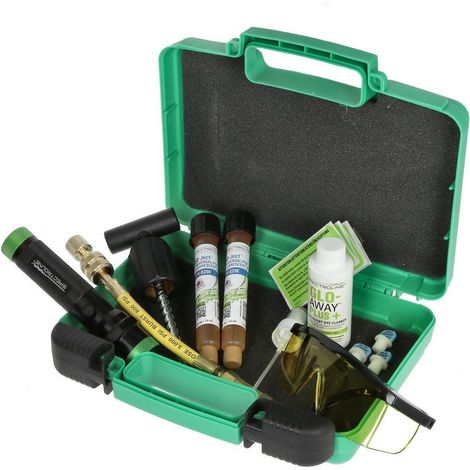 Kit d'injection de colorant pour les systèmes de réfrigération et de (1/2)