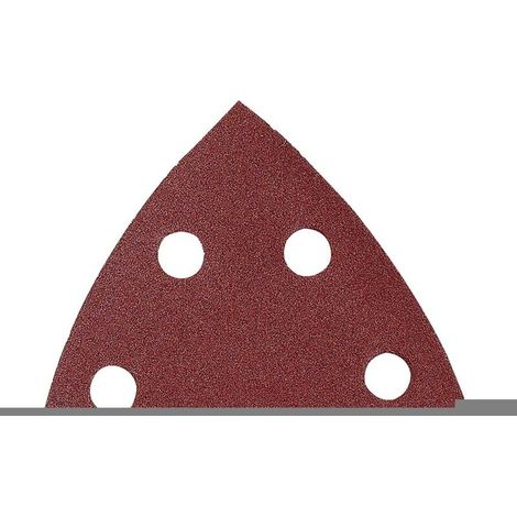 10 triangular abrasive sheets 90 mm