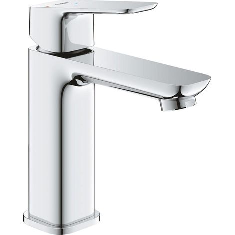 RUBINETTO MISCELATORE MONOCOMANDO CROMATO PROLUNGATO PER LAVABO CON PILETTA CLICK CLACK - SCARICO 11/4 - CON PILETTA CLIK CLAK  - GRO
