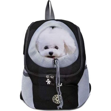 Tragetasche für kleine Hunde bis 2,2 kg – Atmungsaktives Design – Wasserdichter Boden – Zubehörtaschen (1/5)