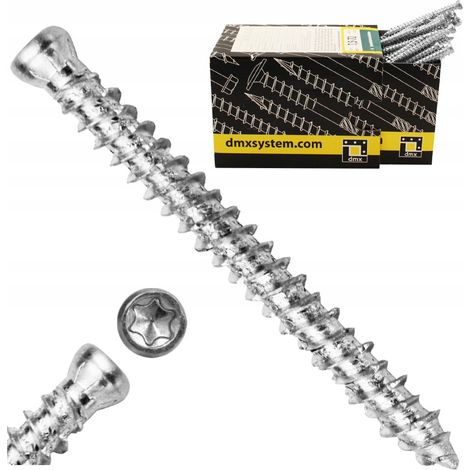 Vis à tôle Torx - 7,5x72 mm - 100 pièces - Résistants et durables - Idéaux pour la construction (1/5)
