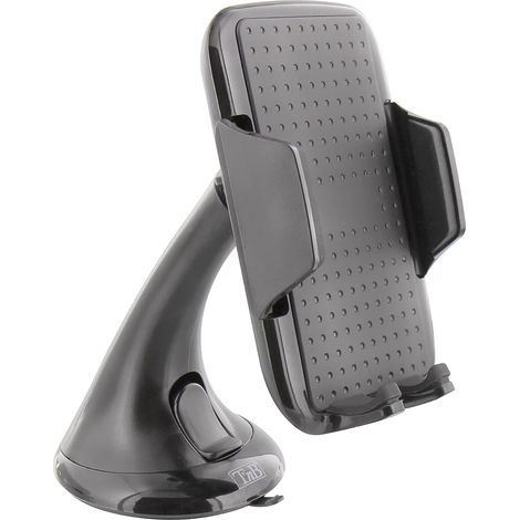 1 Support Téléphone Voiture Ventouse, Rotation 360°, Mâchoire Ajustable Smartphone 6 Pouces, Pare-brise (1/5)