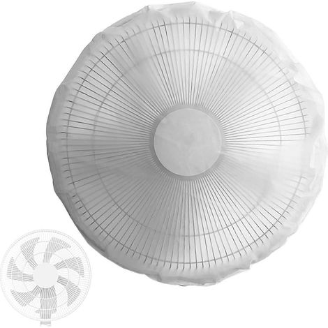 Housse de protection imperméable anti-poussière pour ventilateur sur pied, sécurité anti-pincement enfant, adaptée appartement et dortoir (1/5)