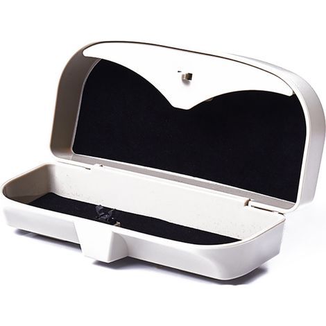 Porte-lunettes de pare-soleil voiture, organiseur étui de rangement pour lunettes, pochettes pare-soleil accessoires auto
