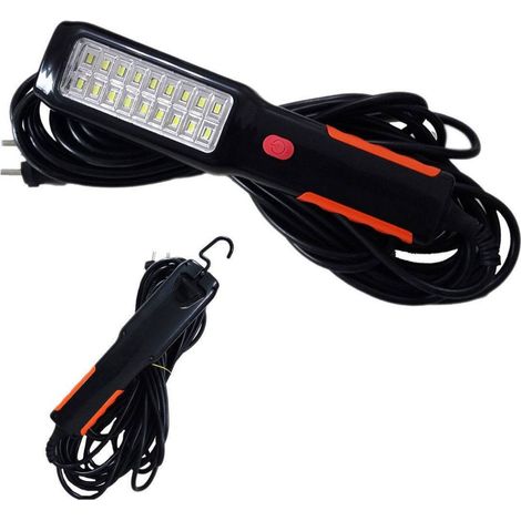 Trade Shop - TASCHENLAMPE 18 SMD LED ARBEIT HAKEN 10MT 12 Volt AUTO WERKSTATT MECHANISCH - (1/4)