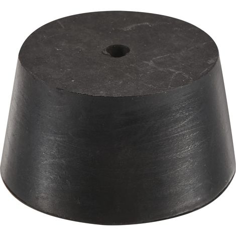 Caoutchouc Conique Bouchon 42mm à 50mm avec Trou Noir pour Bouchons, Liège, Bouchon d'égout, Bouchon tuyau d'eau, Bouchons pour instruments expérimentaux (1/5)