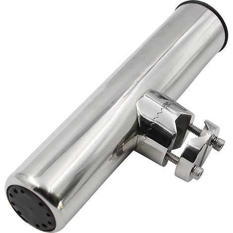 Support de canne à pêche en acier inoxydable de qualité marine pour montage sur rails de 25 mm (1/4)