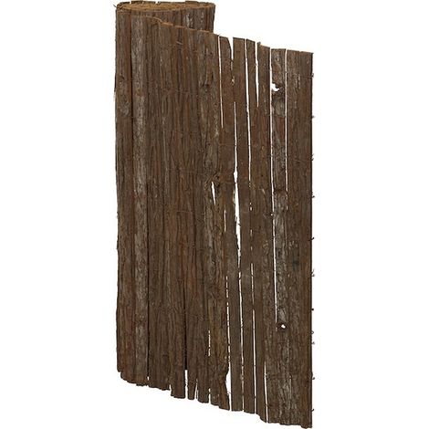 Cañizo de Corteza de Abeto Natural Nortene Milwaukee 300x100 cm  Cercado de Ocultación para Jardín  90% de Ocultación (1/10)