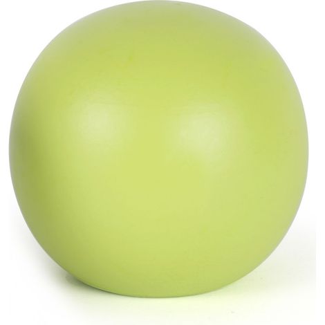 Pomo de madera con acabado verde, dimensiones: 50x50x46mm Ø: 50mm - (1/5)