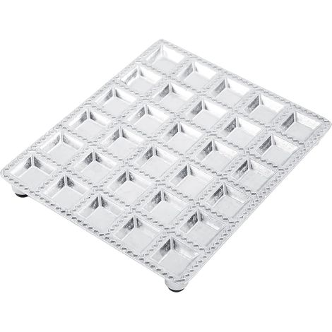 30 gaten knoedelvorm, roestvrij stalen knoedelfabrikant Ravioli-fabrikant Pelmeni-fabrikant knoedelvorm, moeiteloos, tijdbesparend (1/5)