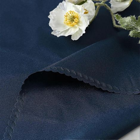 Torchons en lin pour la cuisine, serviettes en tissu bleu (1/5)