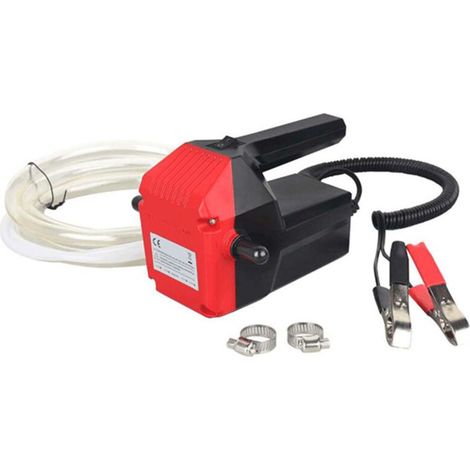 Pompe à huile, pompe de transfert diesel électrique 12 V 60 W, pompe d'extraction d'huile pour voitures, motos, camping-cars, bateaux, tondeuses autoportées (1/5)