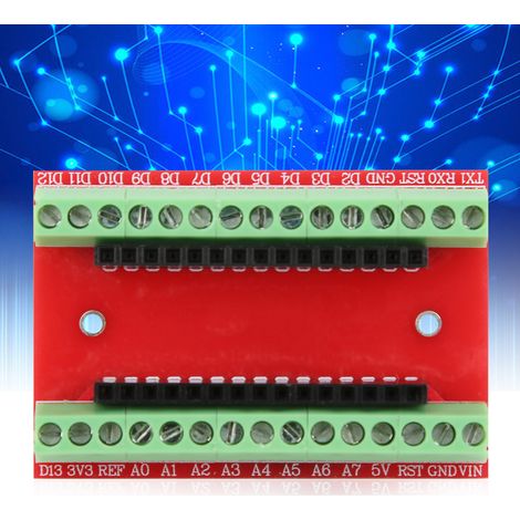 5 Stück IO Shield Erweiterungsplatine Kompakter Terminaladapter Industriezubehör (1/5)