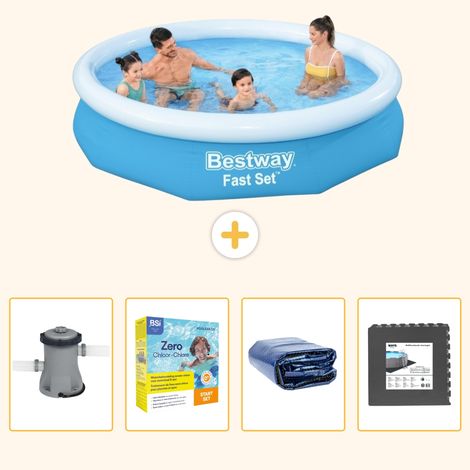 Bestway Bestway Fast Set Ronde - 305x66 cm - 5-pièces S285 (1/5)