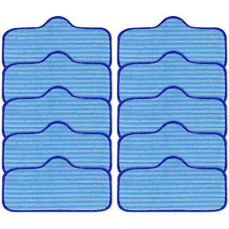 Lot de 10 lingettes microfibres premium pour nettoyeur vapeur Neat, chiffons réutilisables multi-usages, accessoires d'entretien efficaces, surface douce et absorbante, idéal pour sols et surfaces, pa (1/5)