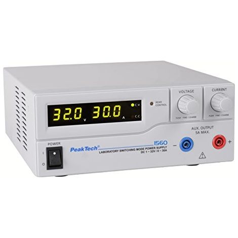 Bloc d'alimentation Peaktech p 1560 960 W 30 A