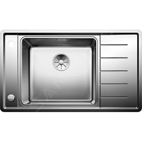 Blanco Andano - Sink 86x50 cm avec commande excentrique et un bol inox 523002 (1/5)