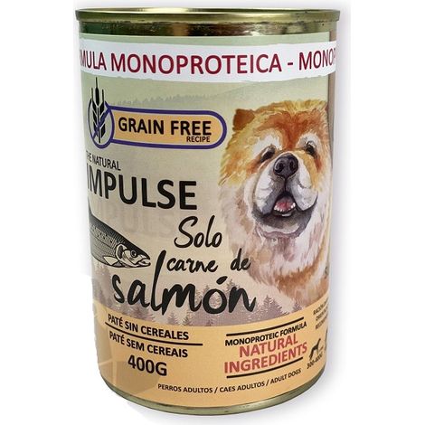 IP impulse cane umido salmone 400 gr