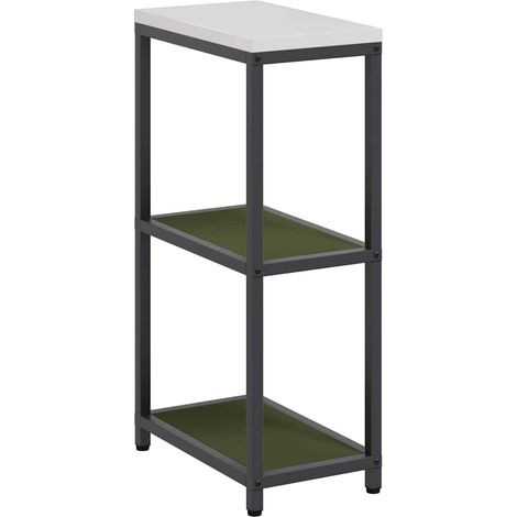 Maison Exclusive - Stoccaggio in cucina HATTEM Verde Oliva 30 x 50 x 92 cm Acciaio