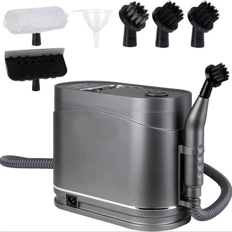 Multifunction Steam Cleaner 1500W, 1.2L Water Tank, Handheld Steam Cleaner 105-120°C (1/4)