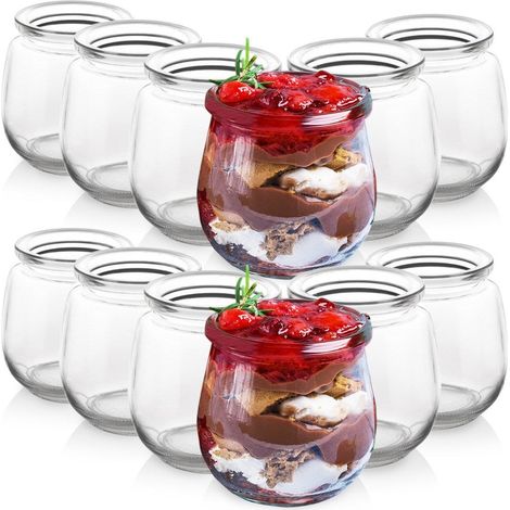 Glas fur joghurt und desserts 300 ml 12 stk