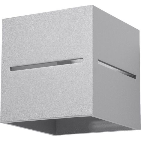 Lampada da parete basalto 1 G9 grigio ALU lumilo 02.117.05 (1/5)