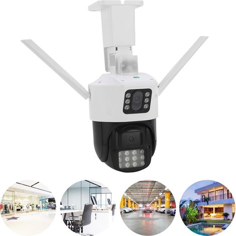Hochauflösender Binokularmonitor, drahtlose WLAN-PTZ-Außenüberwachungskamera, 110–240 V Netzwerk, europäischer Standard (1/5)