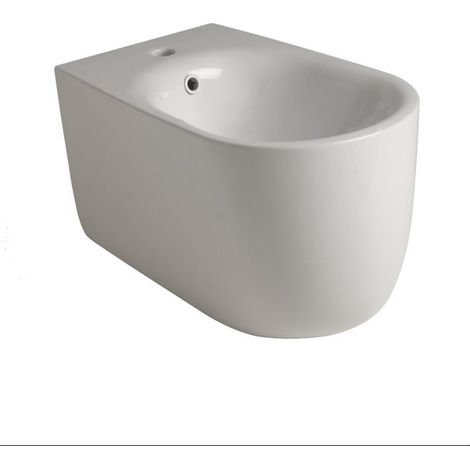 Bidet Sospeso Kerasan "Nolita" Bianco Lucido