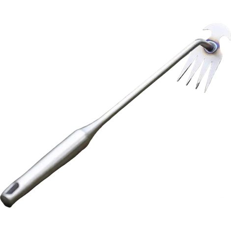 Lot de 6 désherbeurs manuels en acier inoxydable pour creuser, transplanter, désherber (1/5)