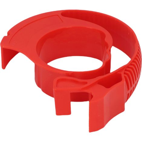 Dévidoir de ruban adhésif de masquage à poignée ronde, applicateur portable pour joints, rubans de peinture, 25 mm de large, rouge (1/5)