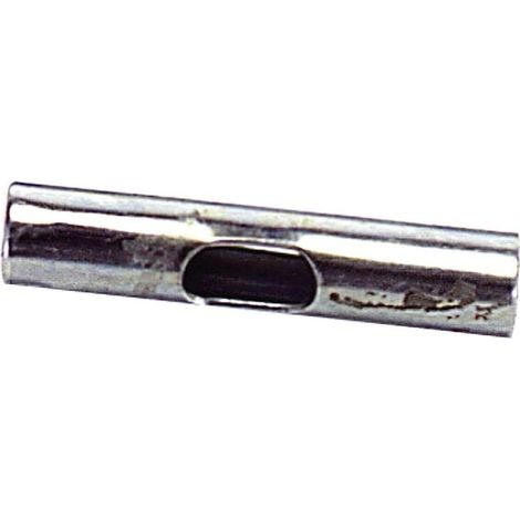 Empalme Para Tubo De 12 mm. Cromo