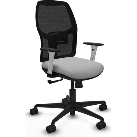 Chaise de bureau piqueras y crespo Alfera noir bois mousse (1/2)