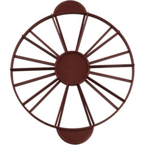Diviseur À Gâteau 10 Ou 12 Parts Égales Marqueur De Tranches Rouge Foncé (1/4)