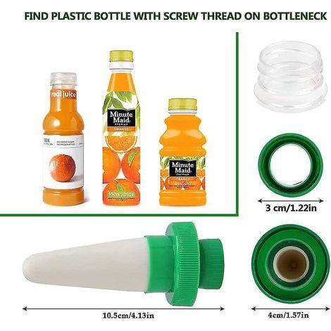 Reise-Pflanzenbewässerungsspender, Keramik-Tropfdüsen für Plastikflaschen, automatische Bewässerungsgeräte (1/5)