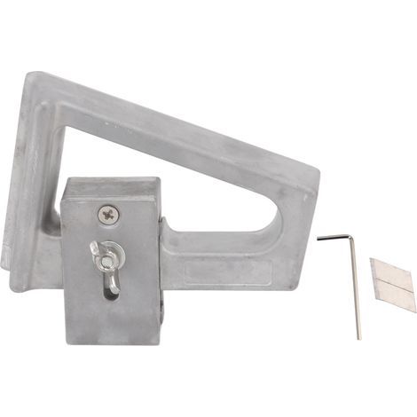 PVC plastic floor construction tool, aluminum alloy edge trimmer, straight edge floor knife (1/5)
