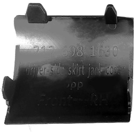 Voiture avant latéral Skirt petit cache Prise Positioning Support bouchon pour E-Class W212 2009-2012 A2126981630 droit (1/5)
