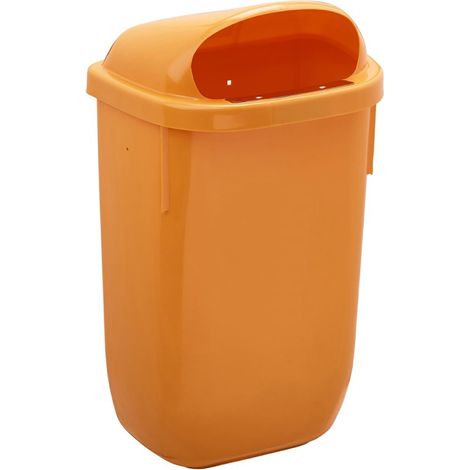 Corbeille murale Xerios - 50l - orange / orange (1/3)