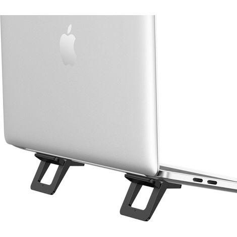 Supporti per laptop/tablet Usams, 2 pezzi, neri, ZJ054PBZJ01 (US-ZJ054) (1/5)