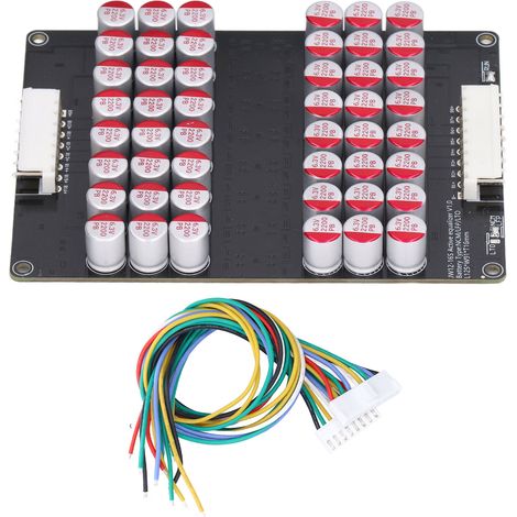 Module d'équilibrage actif universel 12-16S pour batterie lithium, compatible LTO LPO LFP 1.8V-4.5V, carte d'équilibreur pour pack batterie (1/5)