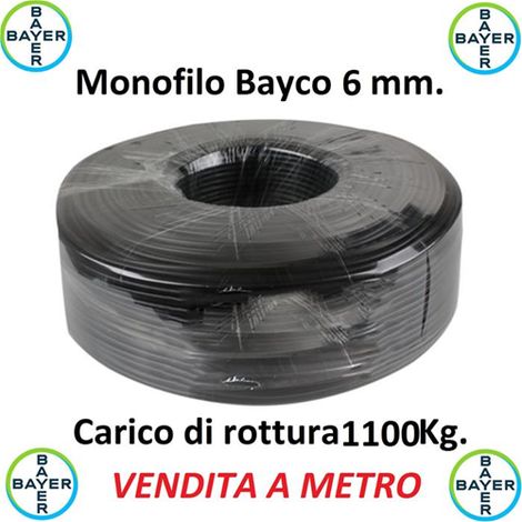 Monofilo 1 Metro Bayco 6 Mm Tirante Antenne Tralicci Bayer Indistruttibile