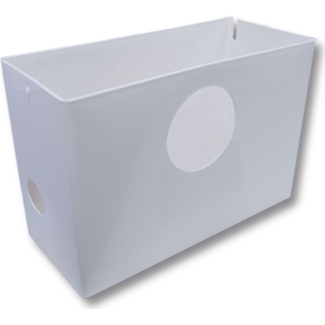 Wiltec Gehäuse für 3/1 Kleinhebeanlage 600 W, Ersatzteil mit 2 Anschlussgrößen 1 x DN40 und 1 x DN100, Ersatz aus Kunststoff für Abwasserhebeanlage