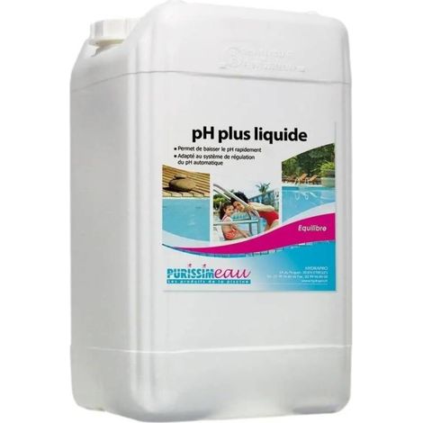 PURISSIMEAU - Réglage pH plus piscine 20L (1/2)