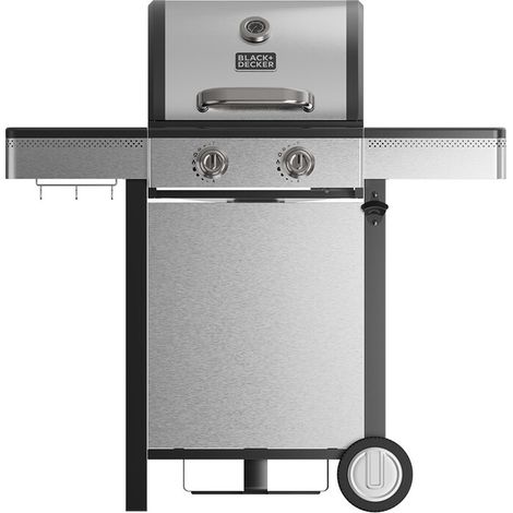 Parrilla de gas Black+Decker BXOG7200E, 2 quemadores x 3,6 kW (1/5)