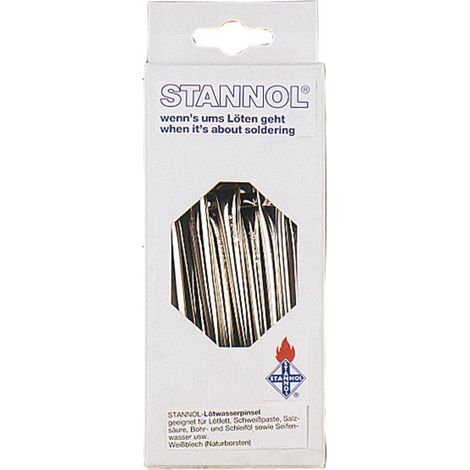 Pinceau pour flux à souder 946022 9mm 10 pièces Stannol 1 PCS (1/3)